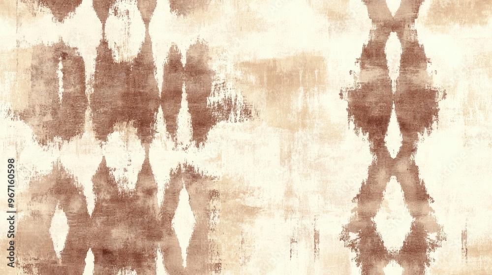 Sepia Tone Print Beige Dyed Design Distressed Brush Pattern Craft Tribal Batik Vintage Geometric Texture Aged Bohemian Motif Retro Geometric Watercolor Worn Handcrafted Textile Vintage Tie Dye Pat Sepia Tone Print Beige Dyed Design Distressed Brush Pattern Craft Tribal Batik Vintage Geometric Texture Aged Bohemian Motif Retro Geometric Watercolor Worn Handcrafted Textile Vintage Tie Dye Pat