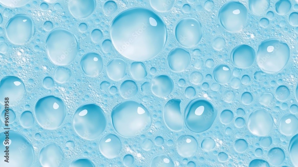 Soft blue water bubble circle seamless texture pattern Beachy circles resembling organic wet pool droplets create a background suitable for summer design with a repeat tile layout Soft blue water bubble circle seamless texture pattern Beachy circles resembling organic wet pool droplets create a background suitable for summer design with a repeat tile layout