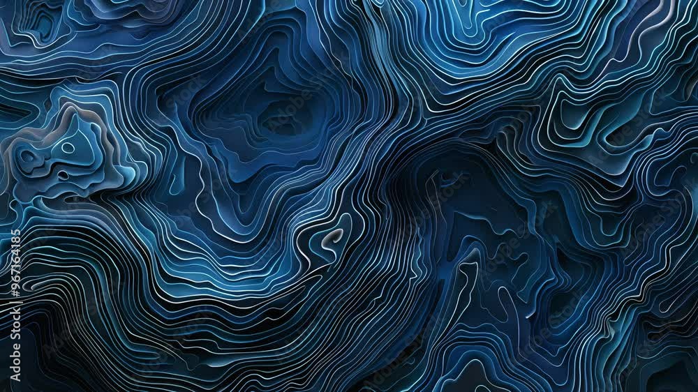 Azure Terrain - A Topographic Odyssey