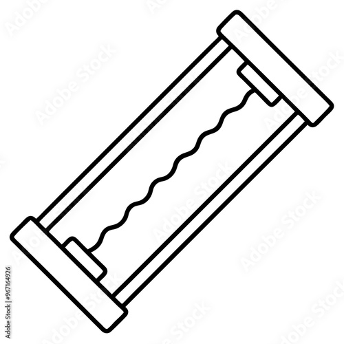razor blades outline coloring book page line art illustration digital drawing