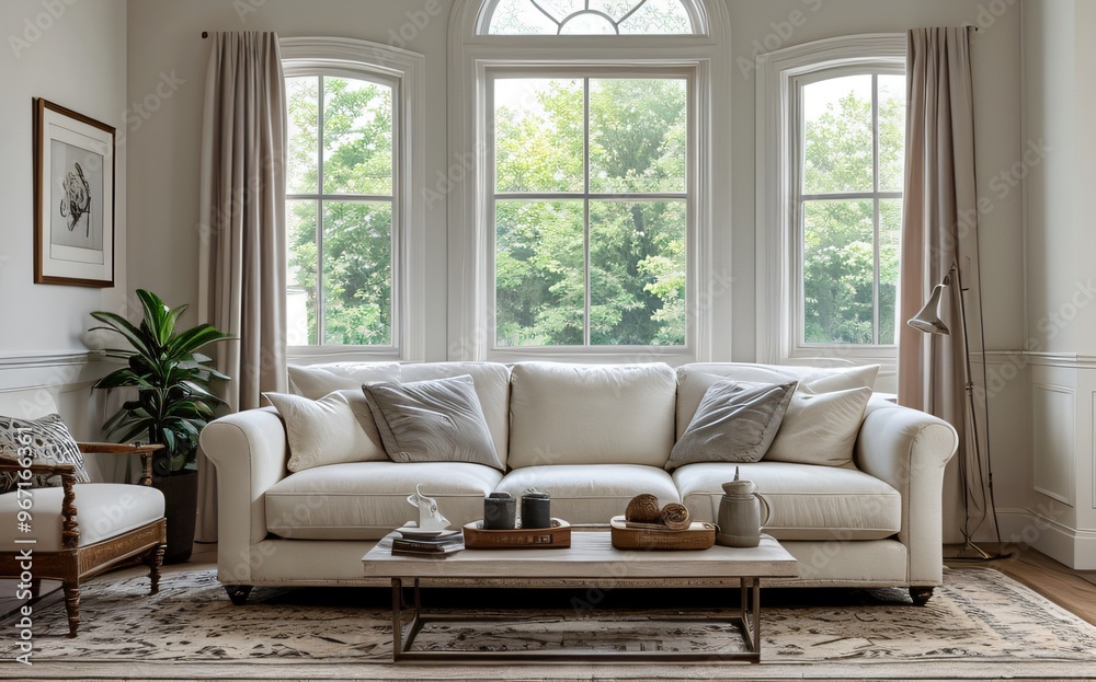 Modern luxury living room with elegant decor and minimalistic design.. Modern luxury living room with elegant decor and minimalistic design..