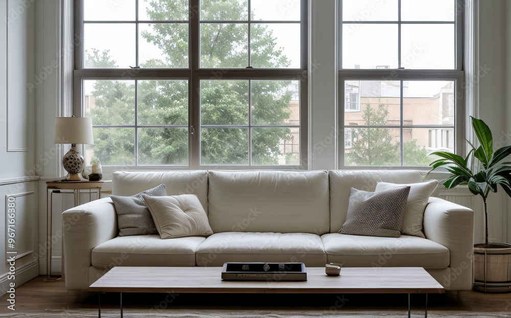 Modern luxury living room with elegant decor and minimalistic design.. Modern luxury living room with elegant decor and minimalistic design..