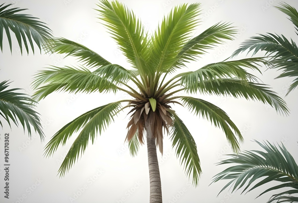 An isolated tree on white and different colour background An isolated tree on white and different colour background