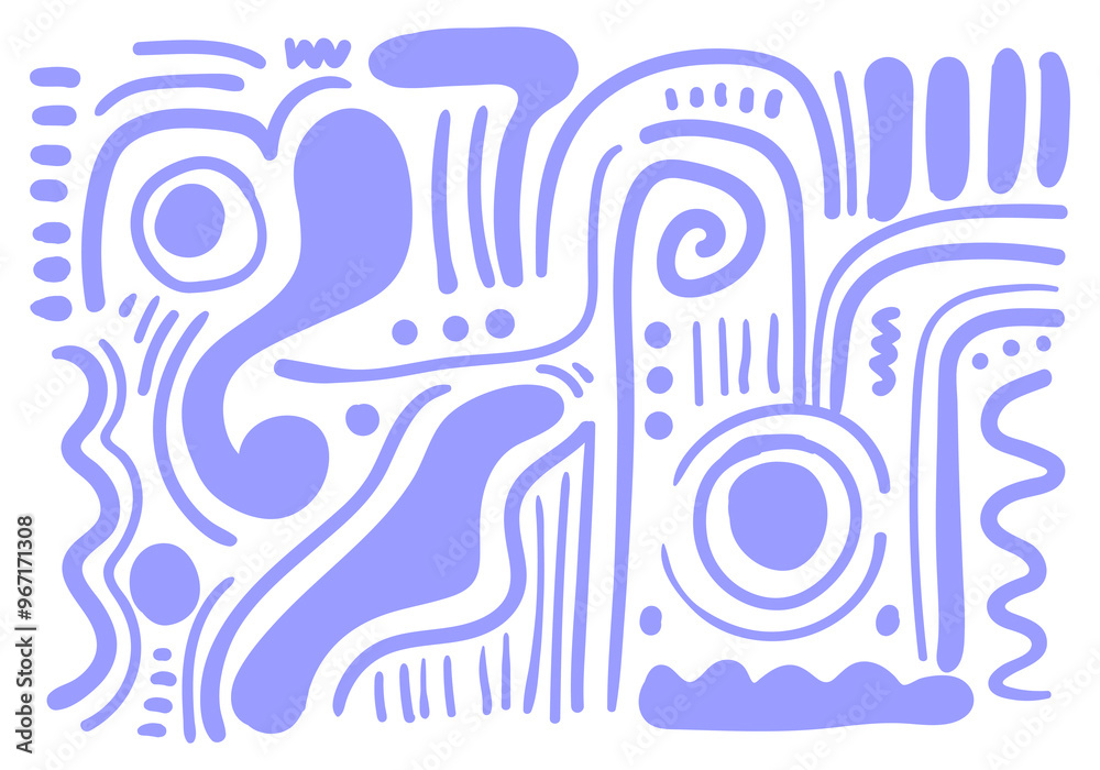 doodle art background with various shapes and textures. doodle art background with various shapes and textures.