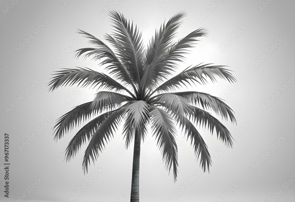 An isolated tree on white and different colour background An isolated tree on white and different colour background