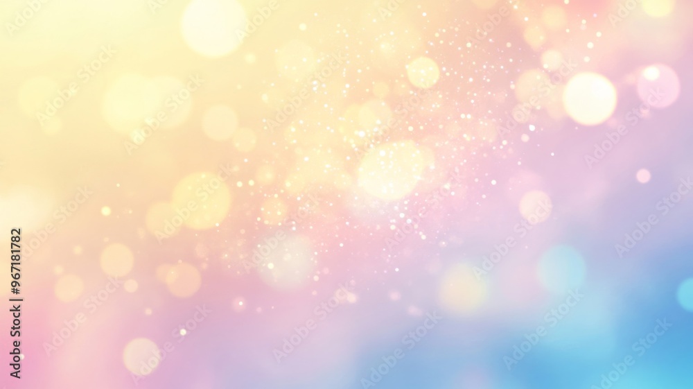 Abstract bokeh background with pastel colors and soft light, dreamy atmosphere. Visual tranquility and serenity concept Abstract bokeh background with pastel colors and soft light, dreamy atmosphere. Visual tranquility and serenity concept