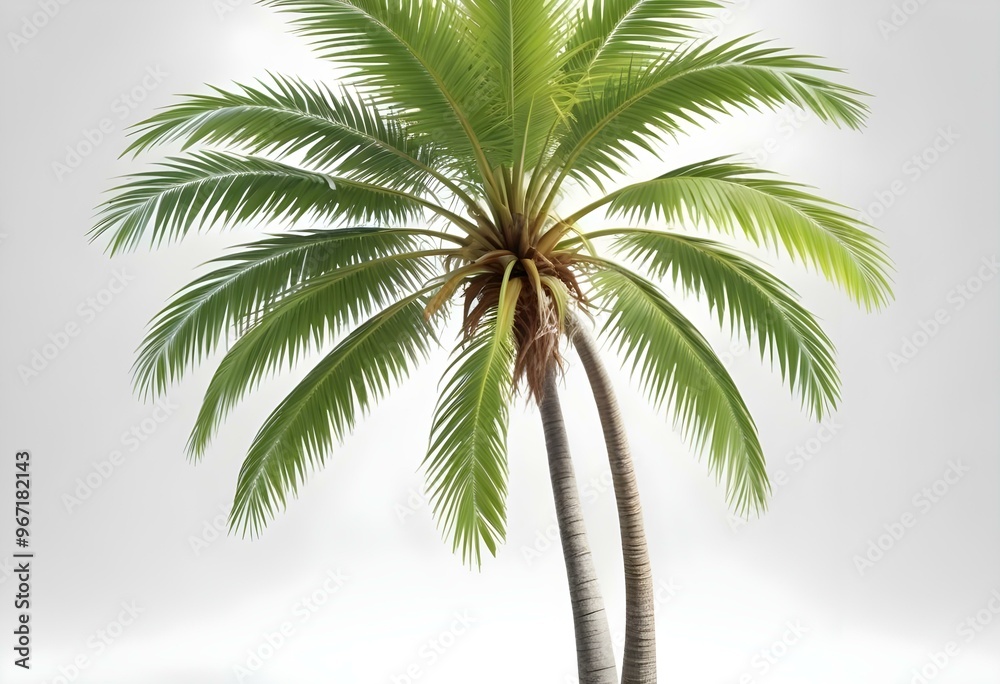 An isolated tree on white and different colour background An isolated tree on white and different colour background