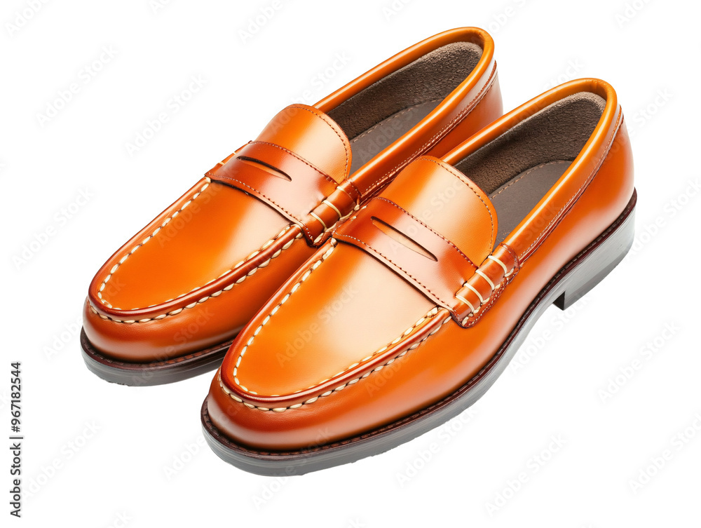 a pair of brown shoes a pair of brown shoes