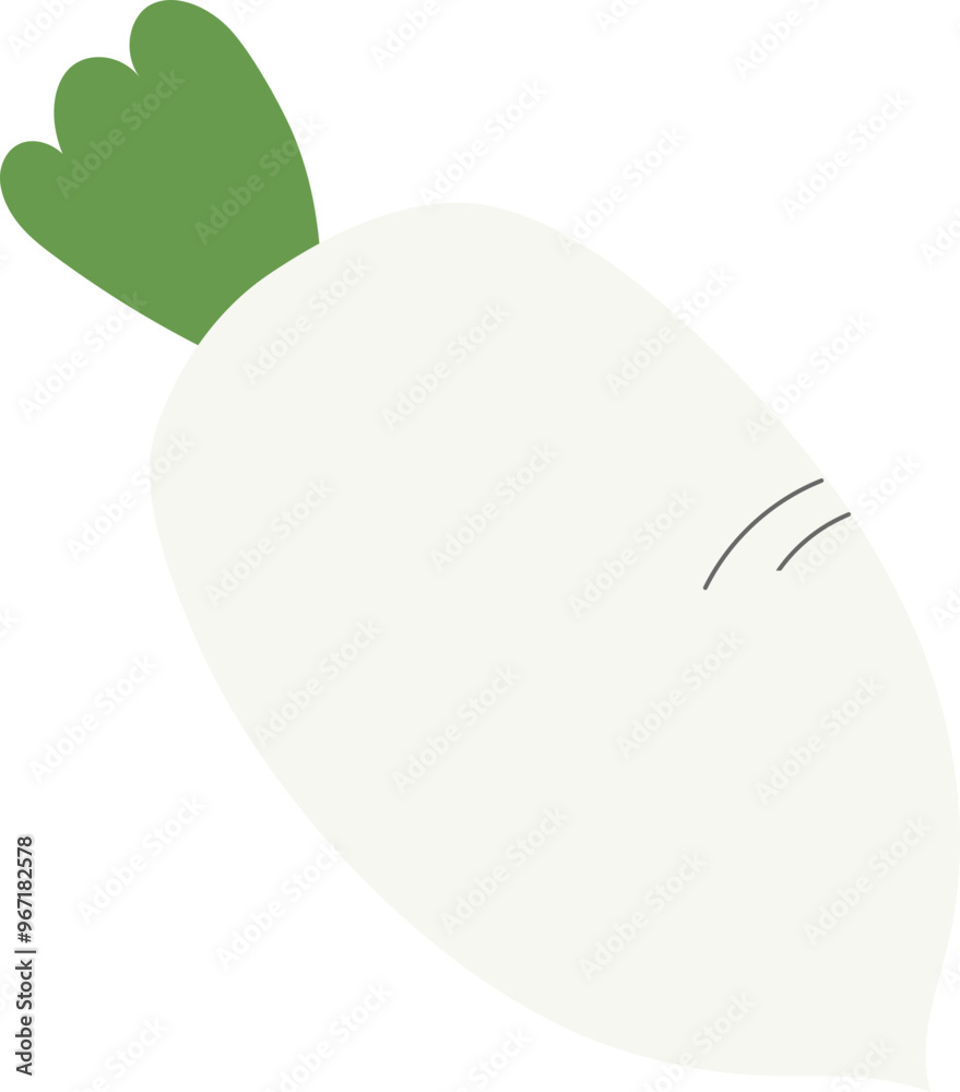 무 일러스트 무 일러스트