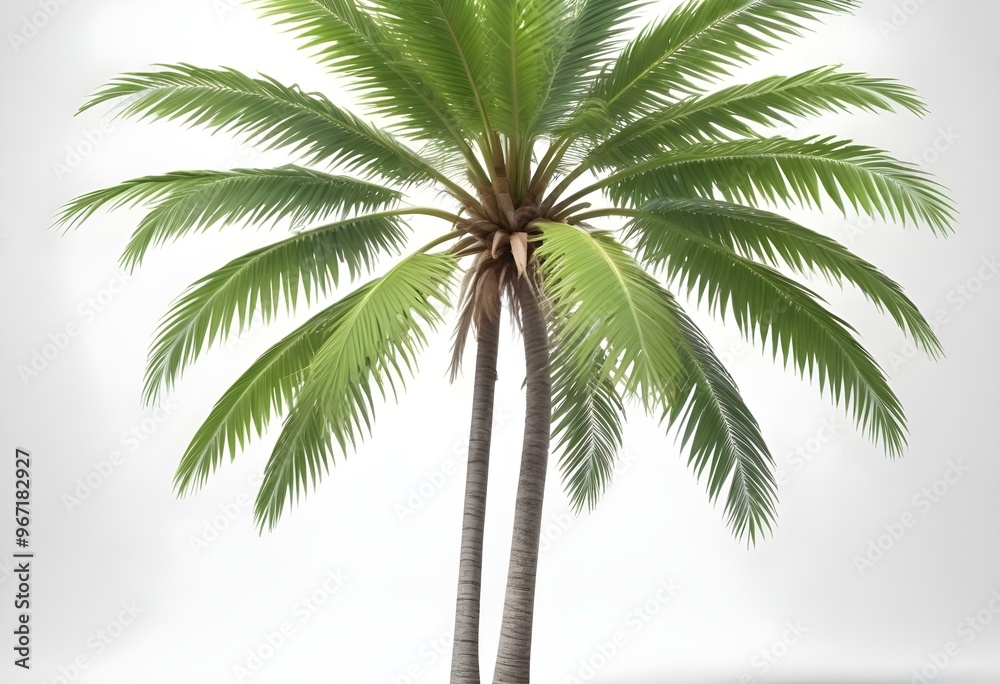 An isolated tree on white and different colour background An isolated tree on white and different colour background