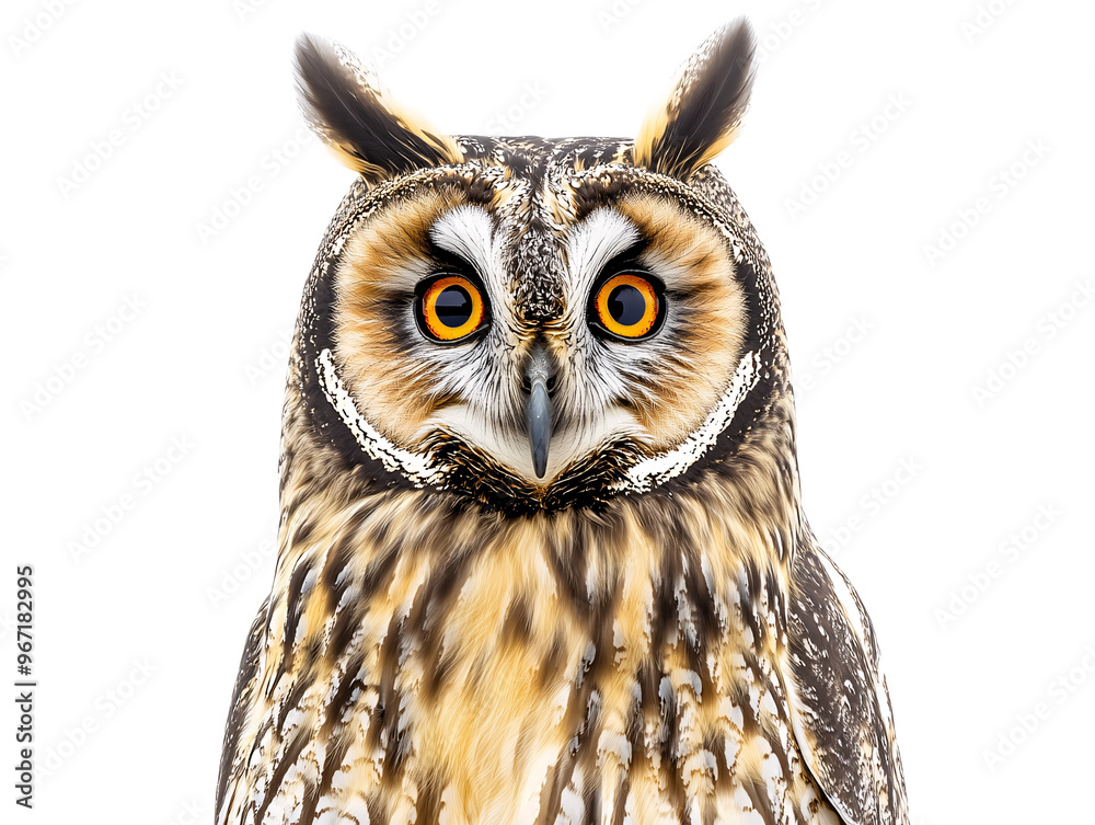 a close up of an owl a close up of an owl