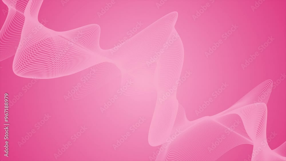 Magenta red color wavy diagonal lines modern futuristic abstract design Wiggling loop able  background