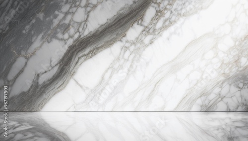 大理石 模様 黒 白 テクスチャー 光と影 高級感 自然素材 抽象的 模様 美しい表面 パターン デザイン 石材 テクスチャリアル モノクロ コントラスト モダン 背景