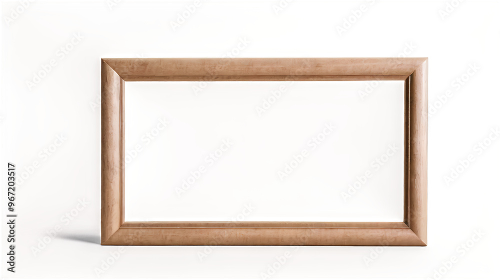 wooden blank frame isolated on white or transparent png wooden blank frame isolated on white or transparent png