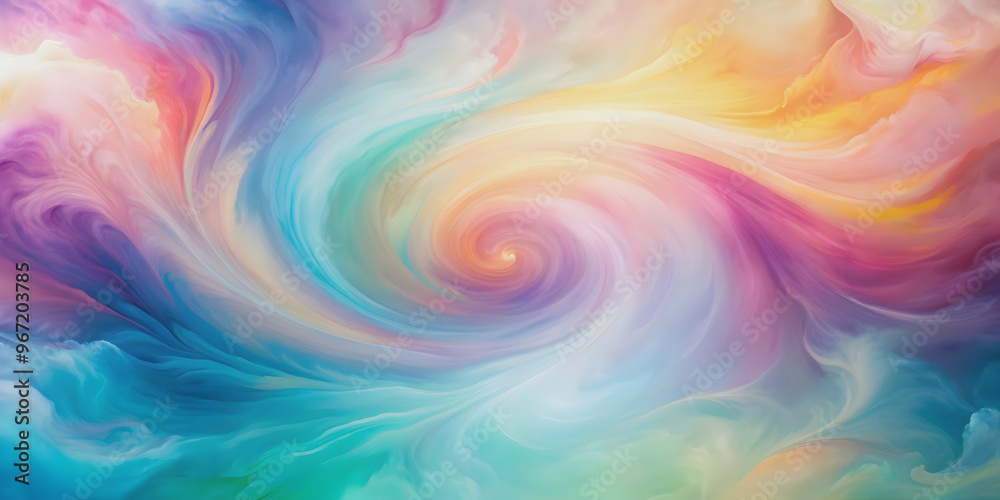 custom made wallpaper toronto digitalAbstract watercolor background with swirling pastel colors , art, texture, paint, colorful, vibrant, soft, blurry