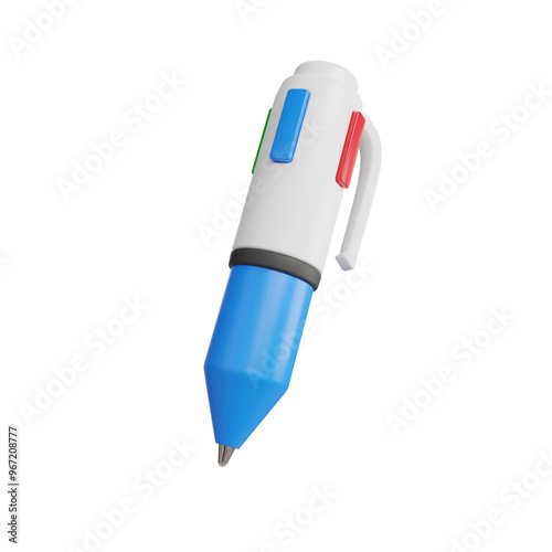 classic pen 3d render