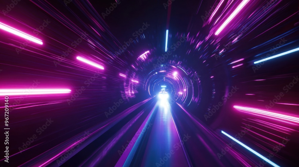 Neon Tunnel of Light Neon Tunnel of Light