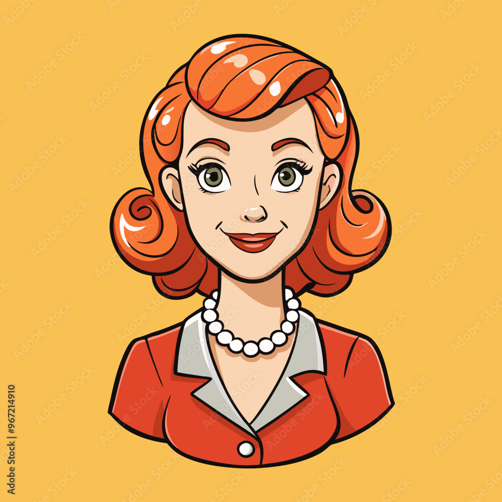 woman face vector retro beauty illustration woman face vector retro beauty illustration