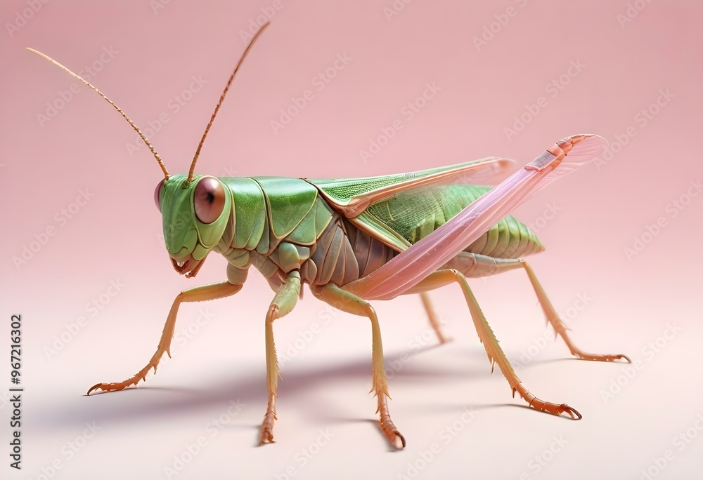 Giant Shield mantis closeup with self defense position on white background Shield mantis closeup Giant Shield mantis closeup with self defense position on white background Shield mantis closeup