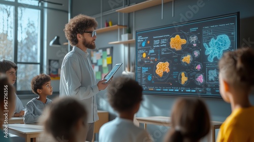 Futuristic Smart Classroom with AI-Assisted Learning Environment and Engaged Students