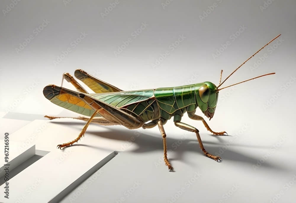 Giant Shield mantis closeup with self defense position on white background Shield mantis closeup Giant Shield mantis closeup with self defense position on white background Shield mantis closeup
