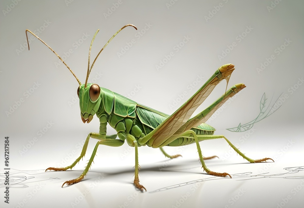 Giant Shield mantis closeup with self defense position on white background Shield mantis closeup Giant Shield mantis closeup with self defense position on white background Shield mantis closeup