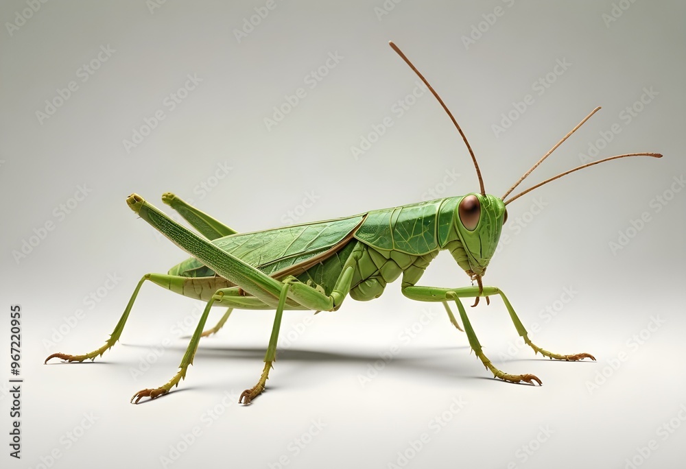 Giant Shield mantis closeup with self defense position on white background Shield mantis closeup Giant Shield mantis closeup with self defense position on white background Shield mantis closeup