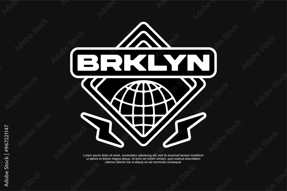 Streetwear modern fashion vector template, suitable for printing Streetwear modern fashion vector template, suitable for printing