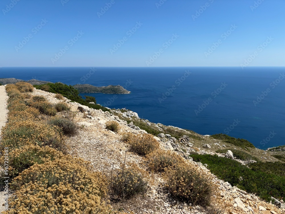 Lastovo island in Croatia landscape