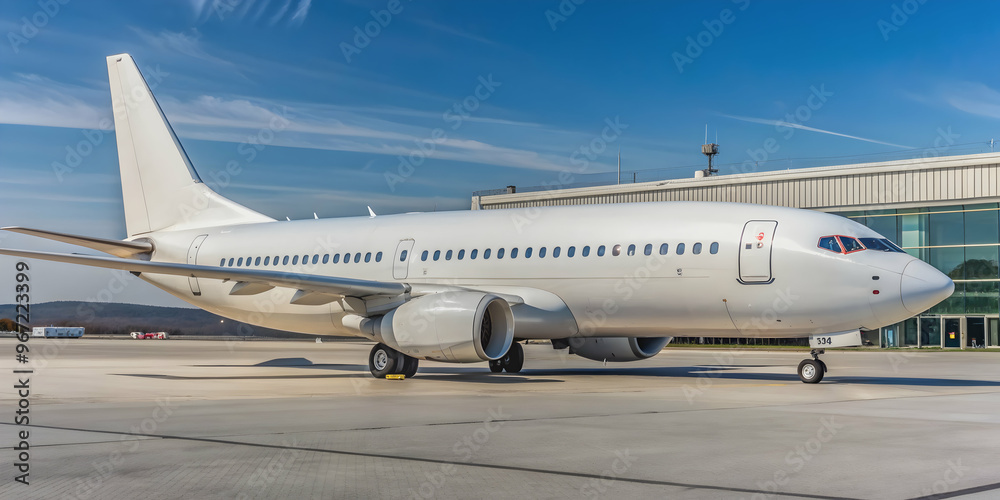 Windrose Aviation Boeing 737-800 airplane parked at Munich Airport, Germany, Windrose Aviation, Boeing 737-800 Windrose Aviation Boeing 737-800 airplane parked at Munich Airport, Germany, Windrose Aviation, Boeing 737-800