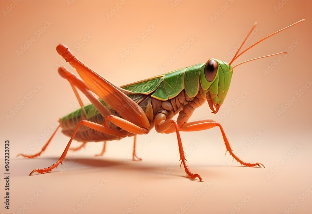 Giant Shield mantis closeup with self defense position on white background Shield mantis closeup Giant Shield mantis closeup with self defense position on white background Shield mantis closeup