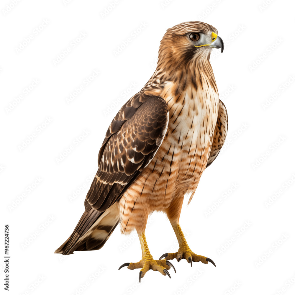 Fototapeta premium hawk bird transparent background 