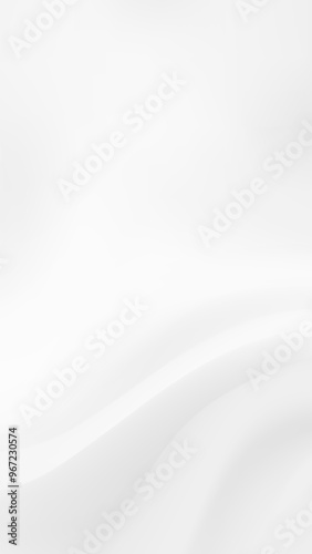 Vertical abstract background with subtle white waves, perfect for minimalist posters or social media.