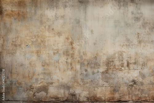 Processed collage of dirty brown concrete wall surface texture. Background for banner, backdrop photo