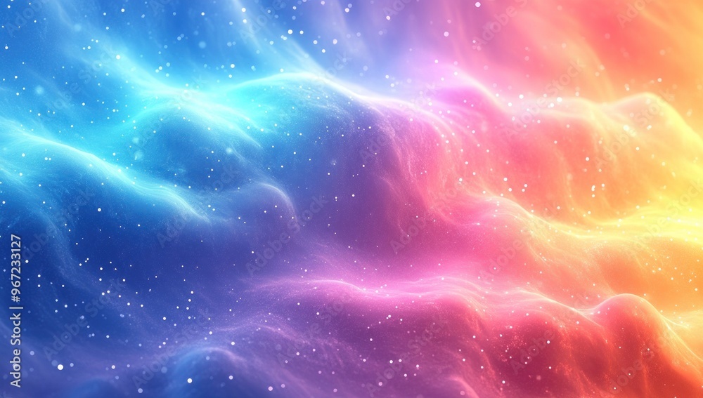 Abstract Cosmic Nebula Abstract Cosmic Nebula