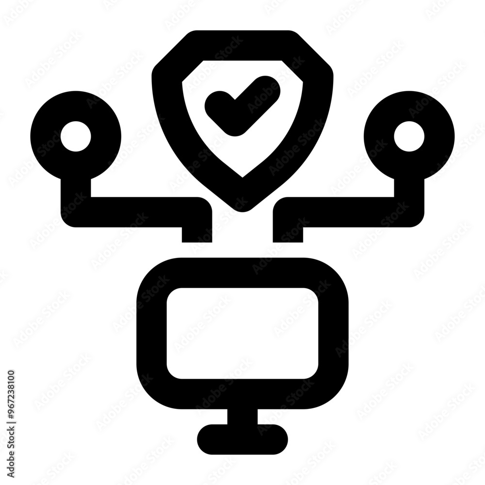 computer security, secure computer, computer system, computer network, security, cyber security outline icon computer security, secure computer, computer system, computer network, security, cyber security outline icon
