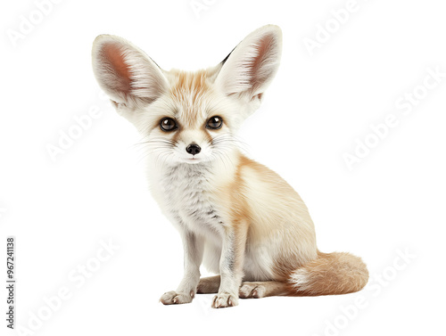 a small fox with large ears