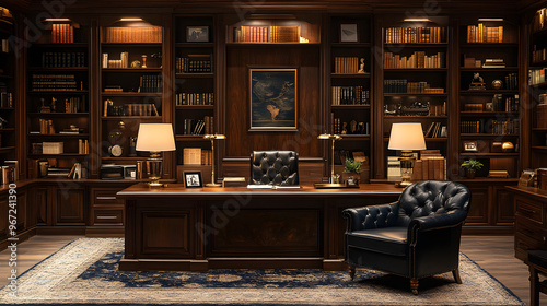 “The Classic Library Background Featuring an Old Wooden Bookshelf Filled with Ancient Books, Offering a Timeless Atmosphere of Knowledge, Tradition, and History, Ideal for Vintage Settings and Intelle