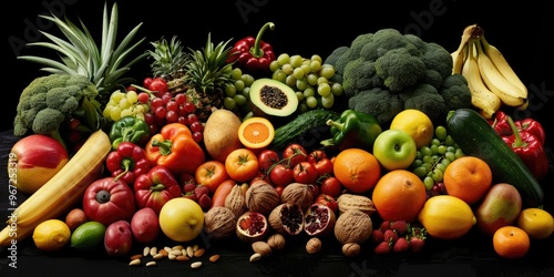 Consuming a diverse range of healthy foods such as fruits vegetables nuts seeds and lean protein can promote your overall well being