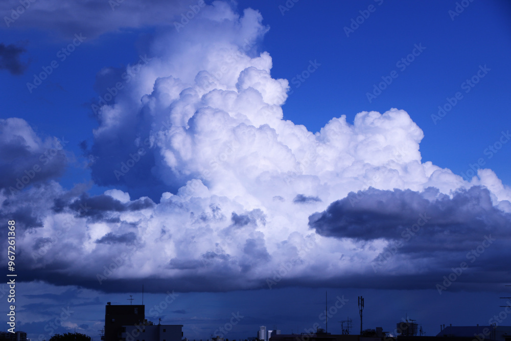  雲、積乱雲