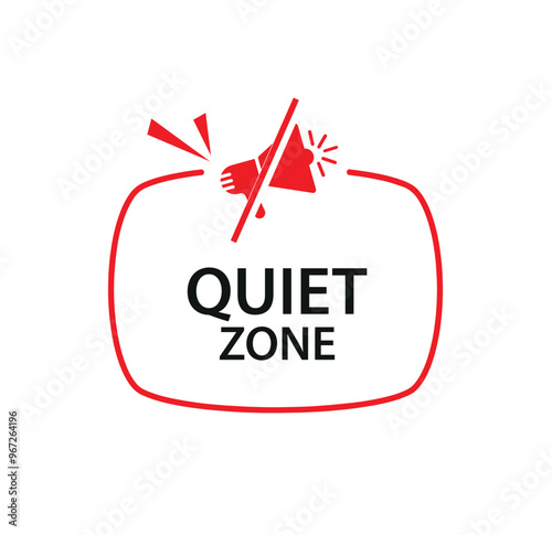 quiet zone text	