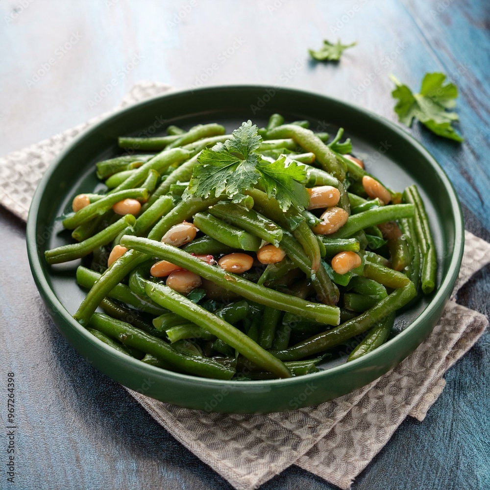 green string snap beans legumes food, AI generated green string snap beans legumes food, AI generated