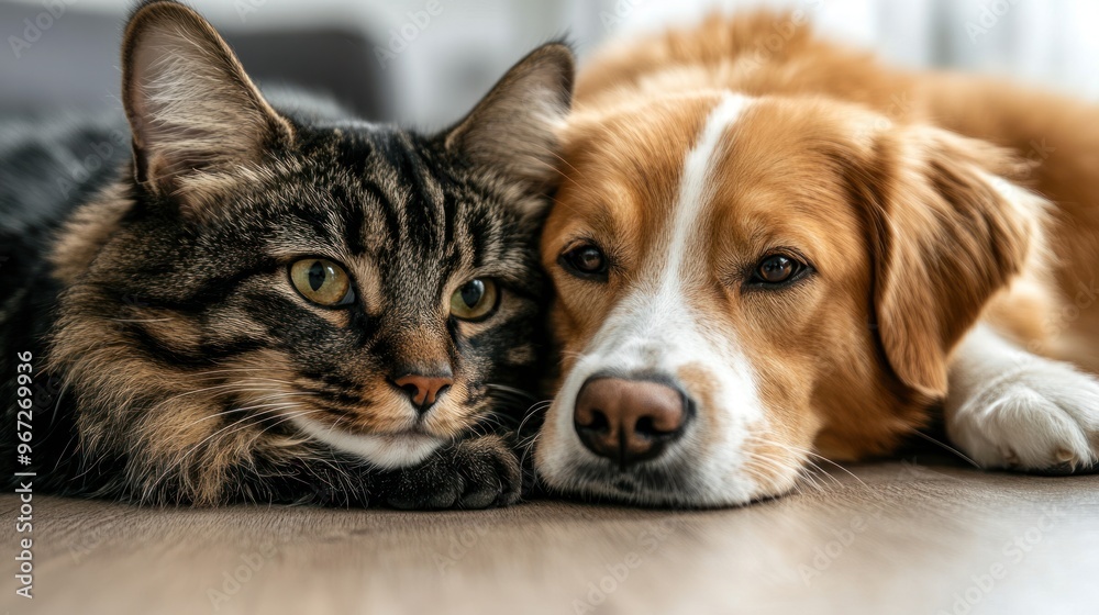 Cat and Dog Best Friends