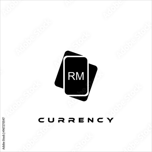 Combination of card icon design and currency symbols