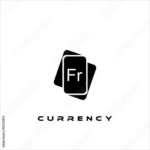 Combination of card icon design and currency symbols