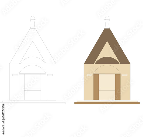 THE TRULLO OF ALBEROBELLO IN ITALY PUGLIA