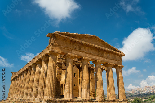 Vallée des temples à Agrigento en Sicile