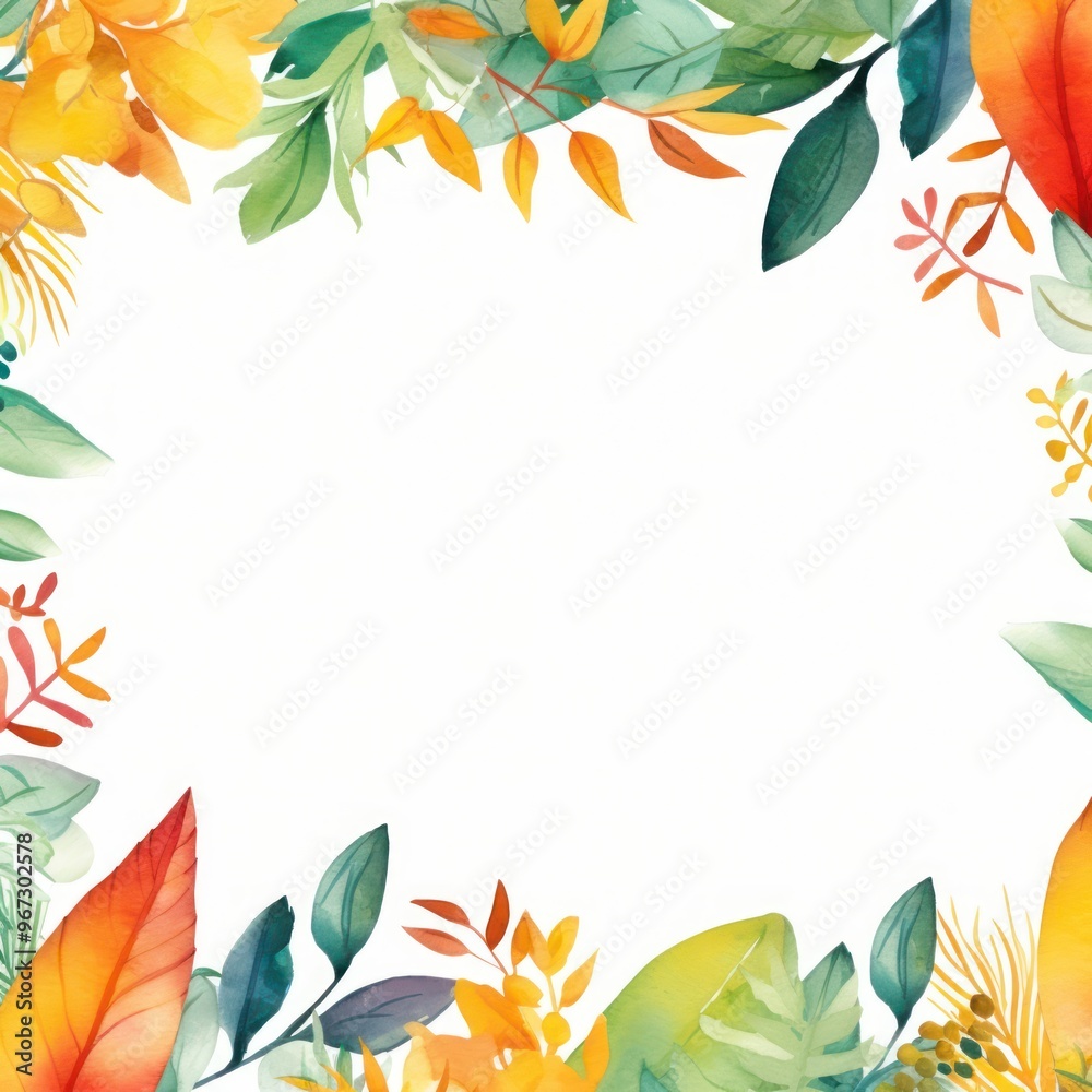 Frame background with space for text Frame background with space for text