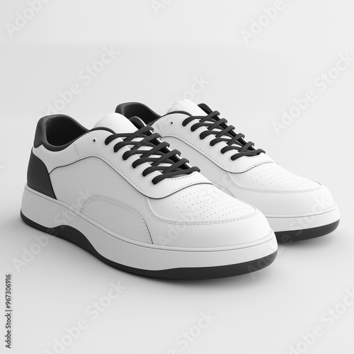 3D render of a stylish mode...