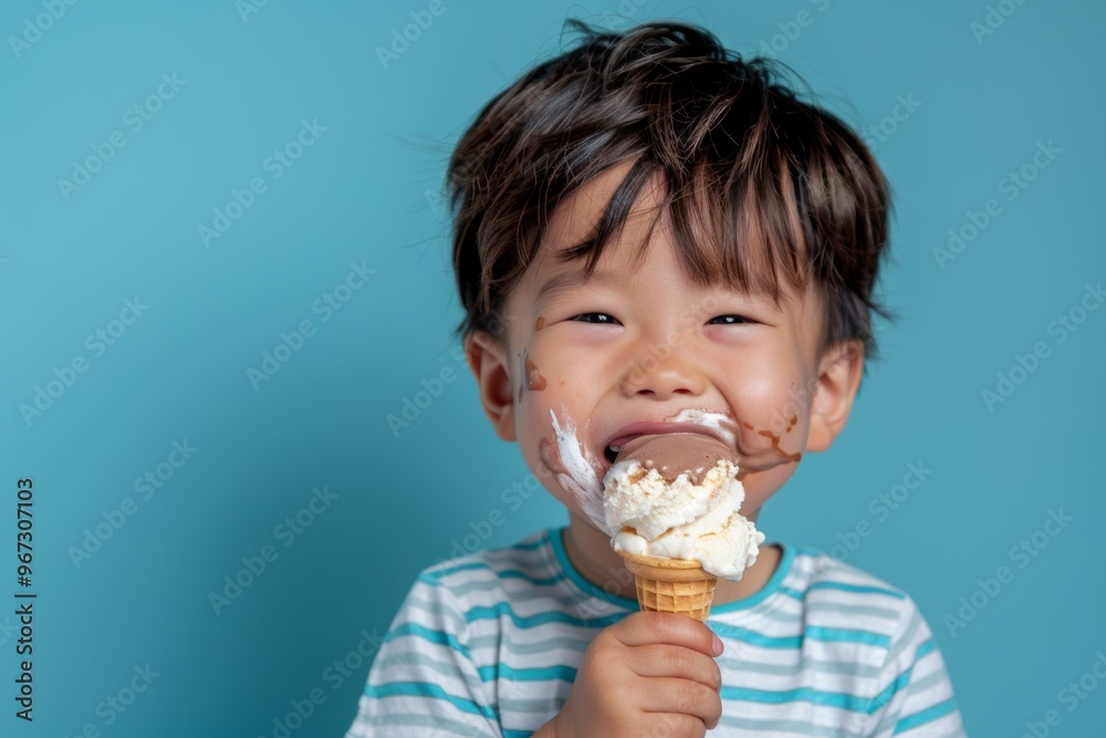 Cute asian boy enjoying delicious snack bright happy kitchen. Small child sweet innocence is captured candid joyful moment. Pure carefree moments comfort of home. Cute asian boy enjoying delicious snack bright happy kitchen. Small child sweet innocence is captured candid joyful moment. Pure carefree moments comfort of home.
